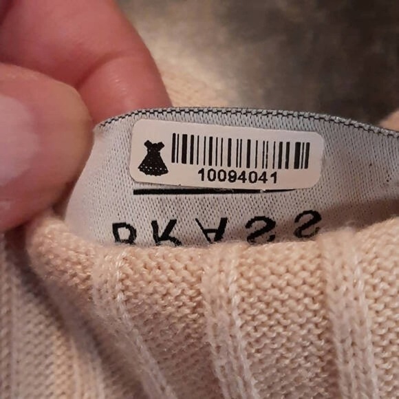 Brass‎ The Ribbed Cardigan Sweater Dress - /Beige - Picture 8 of 8